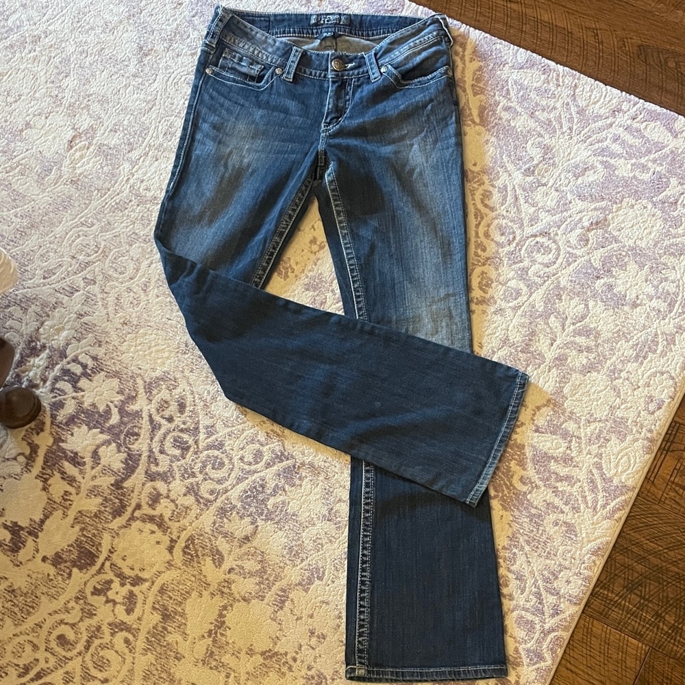 Silver Boot cut jeans 29/34.
